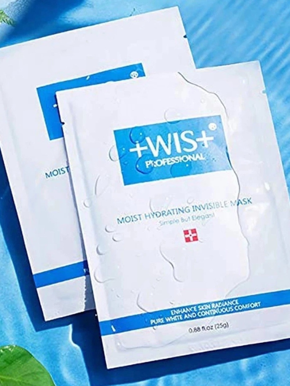 Professional Moist Hydrating Invisible Mask - White - 24 count